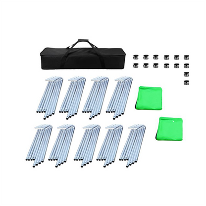 StudioKing Panorama Hintergrund Green Screen FSF-240900PT 240x900cm — 6