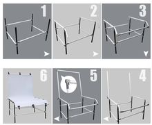 StudioKing Aufnahmetisch FST-13240 130x240 cm — 3
