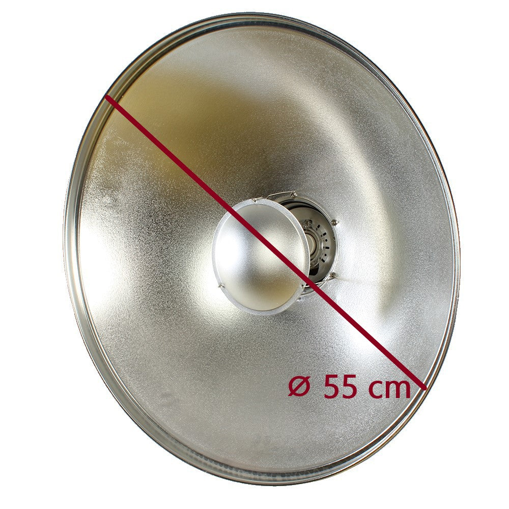 StudioKing Beauty Dish SK-BD550 55 cm für Falcon Eyes — 2