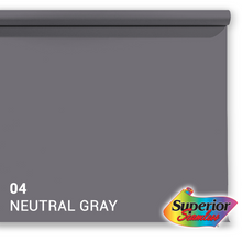 Superior Hintergrund Papier 04 Neutral Grey 1,35 x 11m