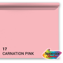 Superior Hintergrund Papier 17 Carnation Pink 1,35 x 11m
