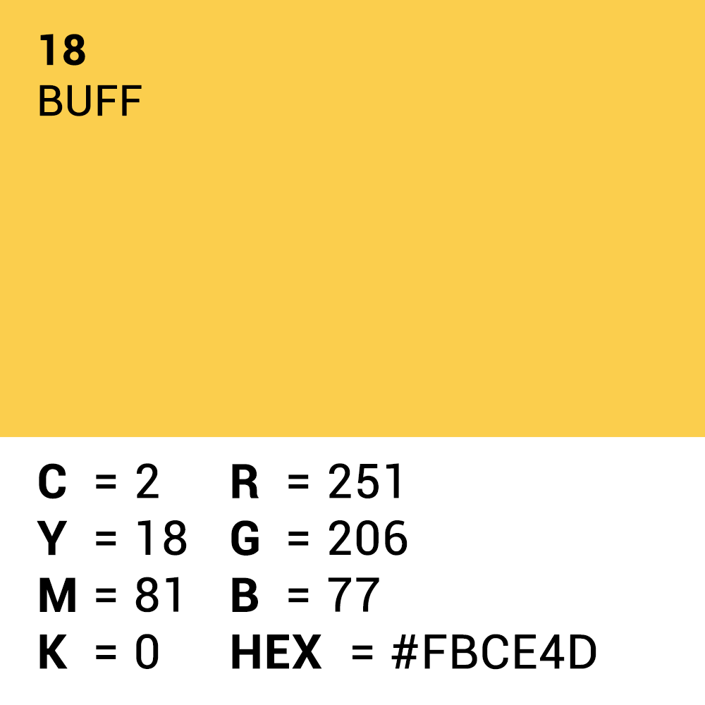Superior Hintergrund Papier 18 Buff 1,35 x 11m — 5