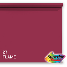 Superior Hintergrund Papier 27 Flame 1,35 x 11m