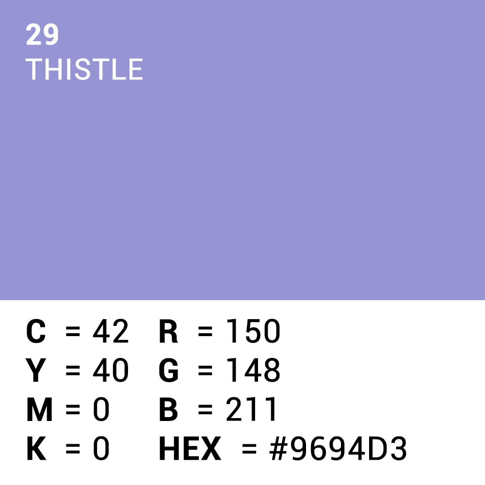 Superior Hintergrund Papier 29 Thistle 1,35 x 11m — 5