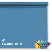 Superior Hintergrund Papier 41 Marine Blue 1,35 x 11m
