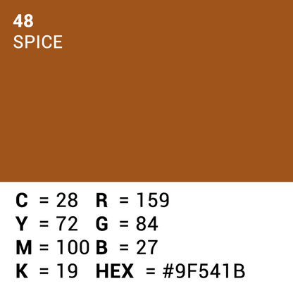 Superior Hintergrund Papier 48 Spice 1,35 x 11m — 5