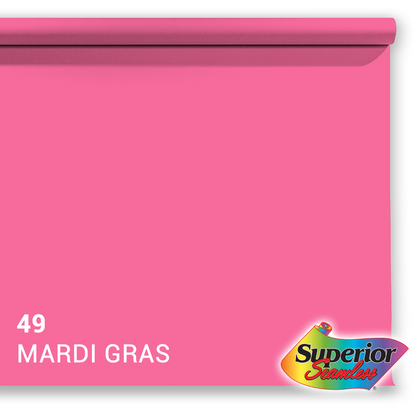 Superior Hintergrund Papier 49 Mardi Gras 1,35 x 11m