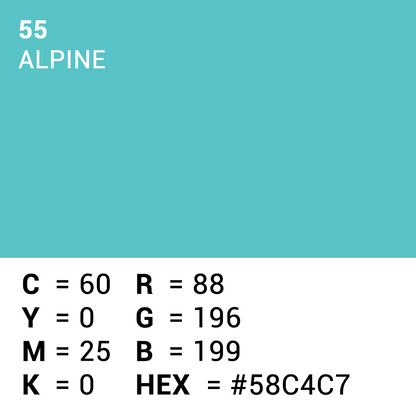 Superior Hintergrund Papier 55 Alpine 1,35 x 11m — 5
