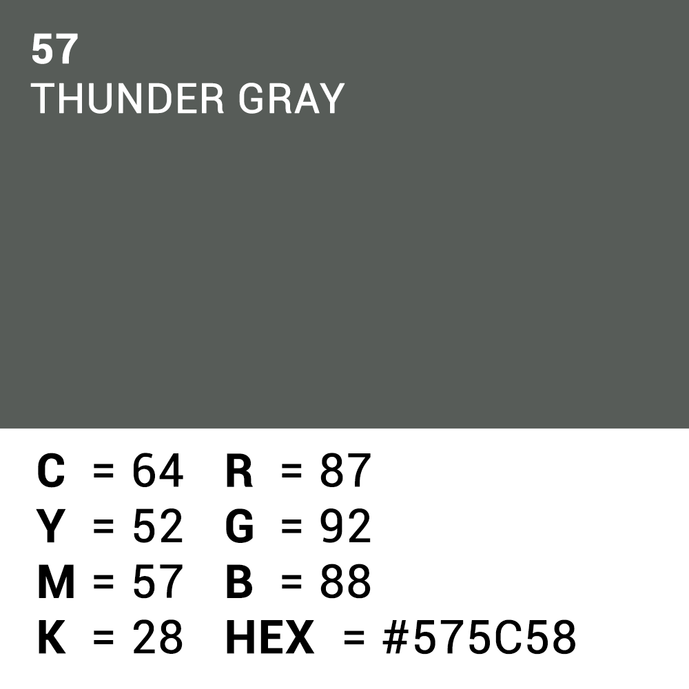 Superior Hintergrund Papier 57 Thunder Grey 1,35 x 11m — 5