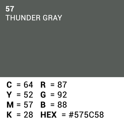 Superior Hintergrund Papier 57 Thunder Grey 1,35 x 11m — 5