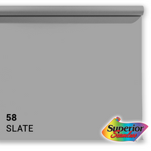 Superior Hintergrund Papier 58 Slate Grey 1,35 x 11m