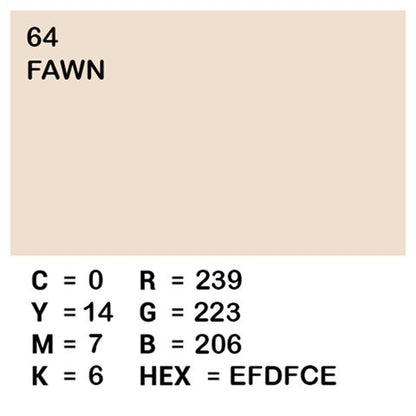 Superior Hintergrund Papier 64 Fawn 1,35 x 11m — 5