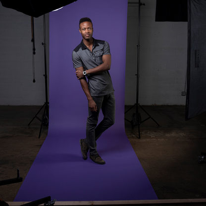 Superior Hintergrund Papier 68 Deep Purple 1,35 x 11m — 4