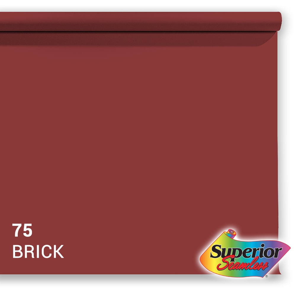 Superior Hintergrund Papier 75 Brick 1,35 x 11m