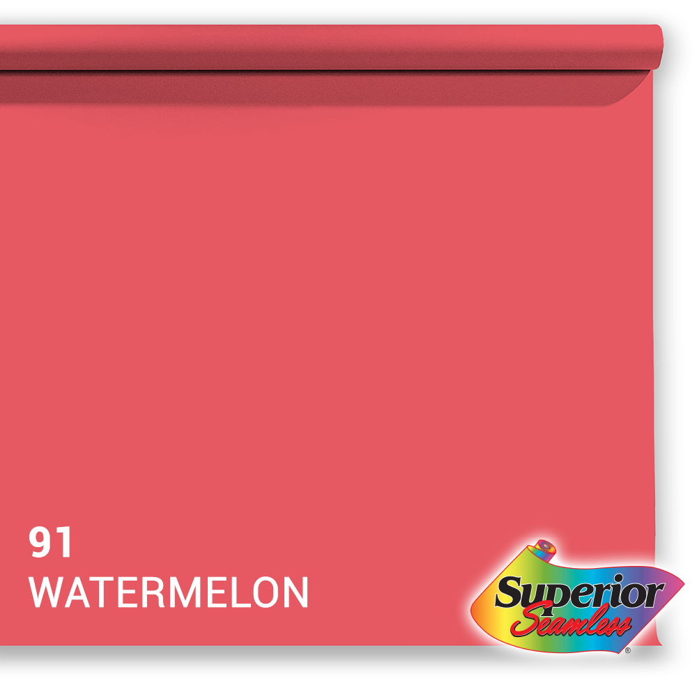 Superior Hintergrund Papier 91 Watermelon 1,35 x 11m