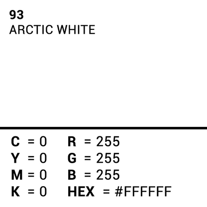Superior Hintergrund Papier 93 Arctic White 1,35 x 11m — 5