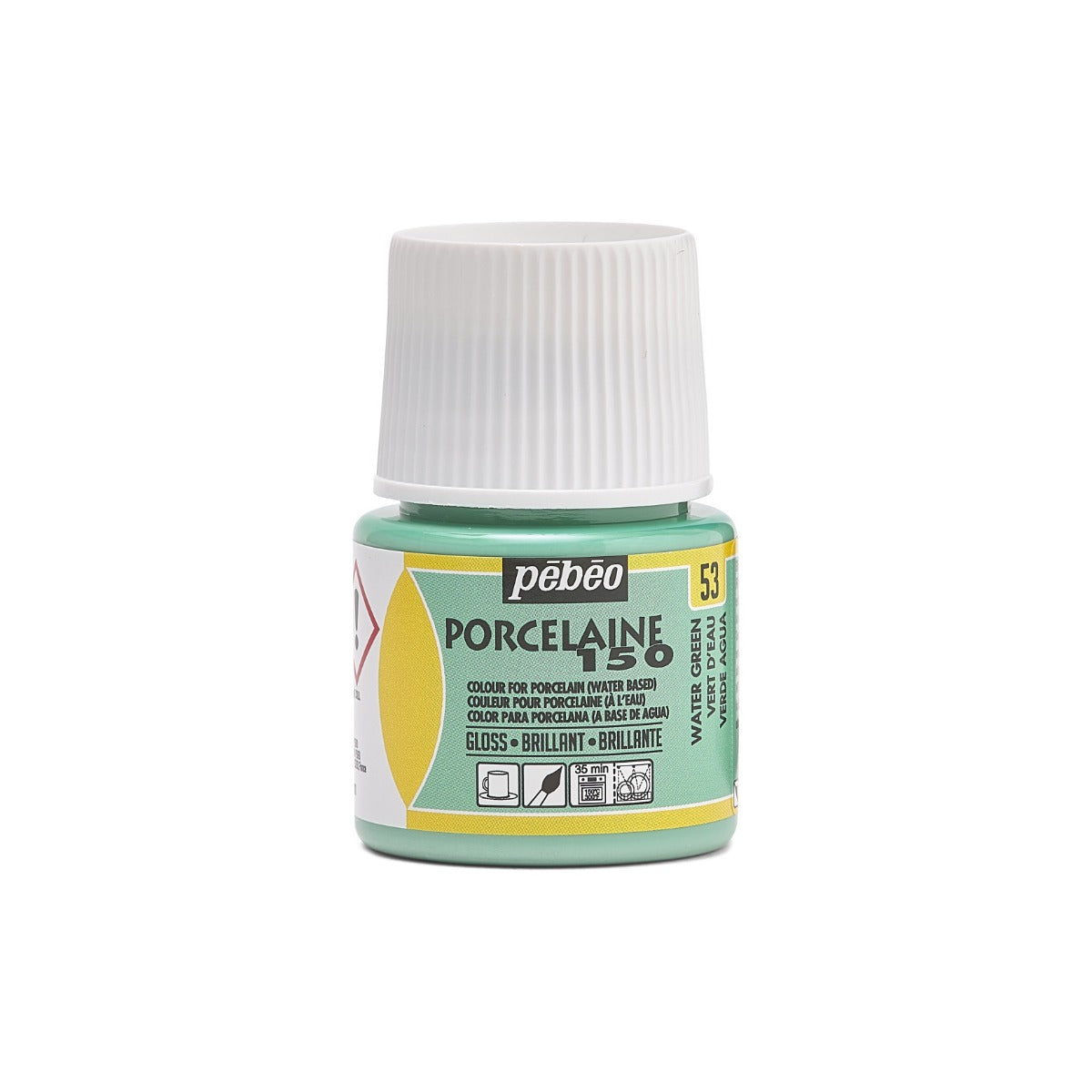 Pebeo Porcelaine 150 Porzellanfarbe 45 ml - 53 - Watergroen