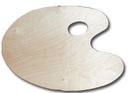 Hobby and Blu Houten Palet Ovaal 38 x 26 cm