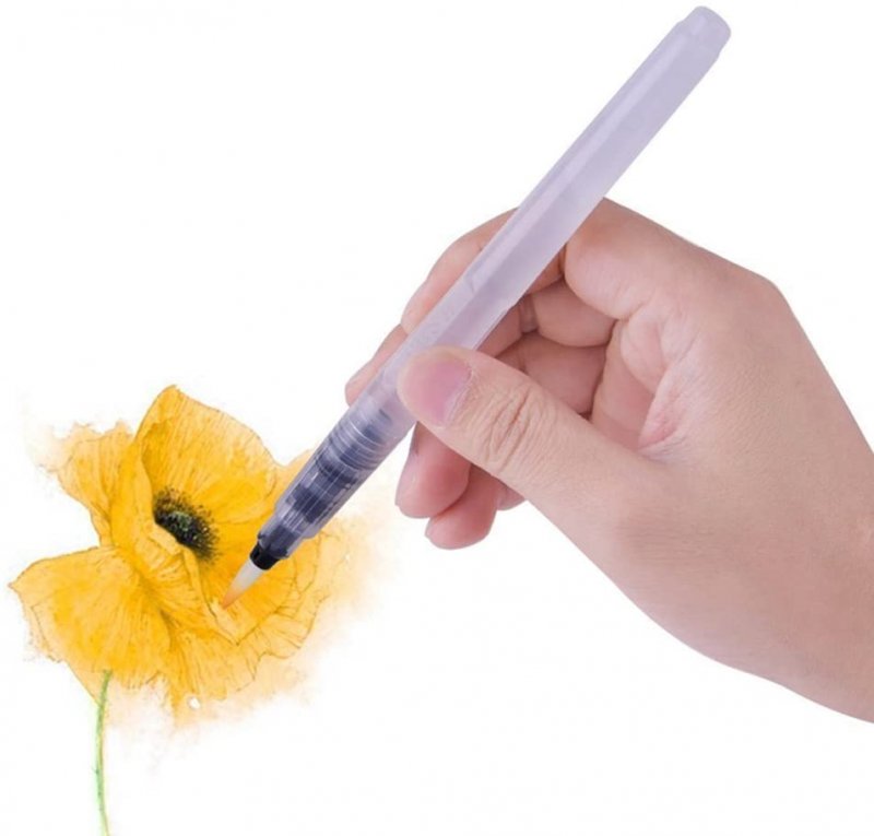 Meeden Water Brushes with Reservoirs - 6 pack