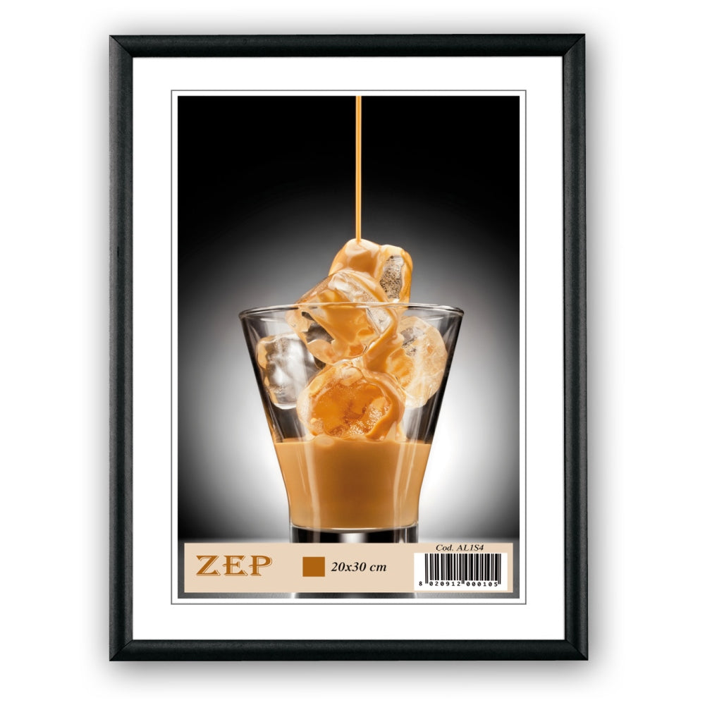 Zep Bilderrahmen AL1B2 Schwarz 13x18 cm
