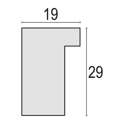 Zep Bilderrahmen V5920W Niki White 15x15 / 20x20 cm — 3
