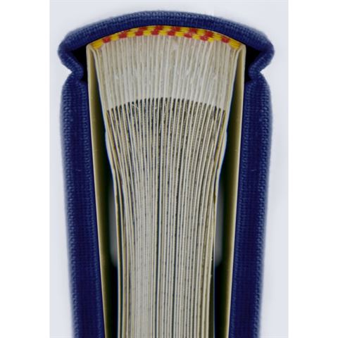 Zep Foto Album OB313130 Cotton Con Velina Blue mit 30 Seiten 31x31 cm — 2