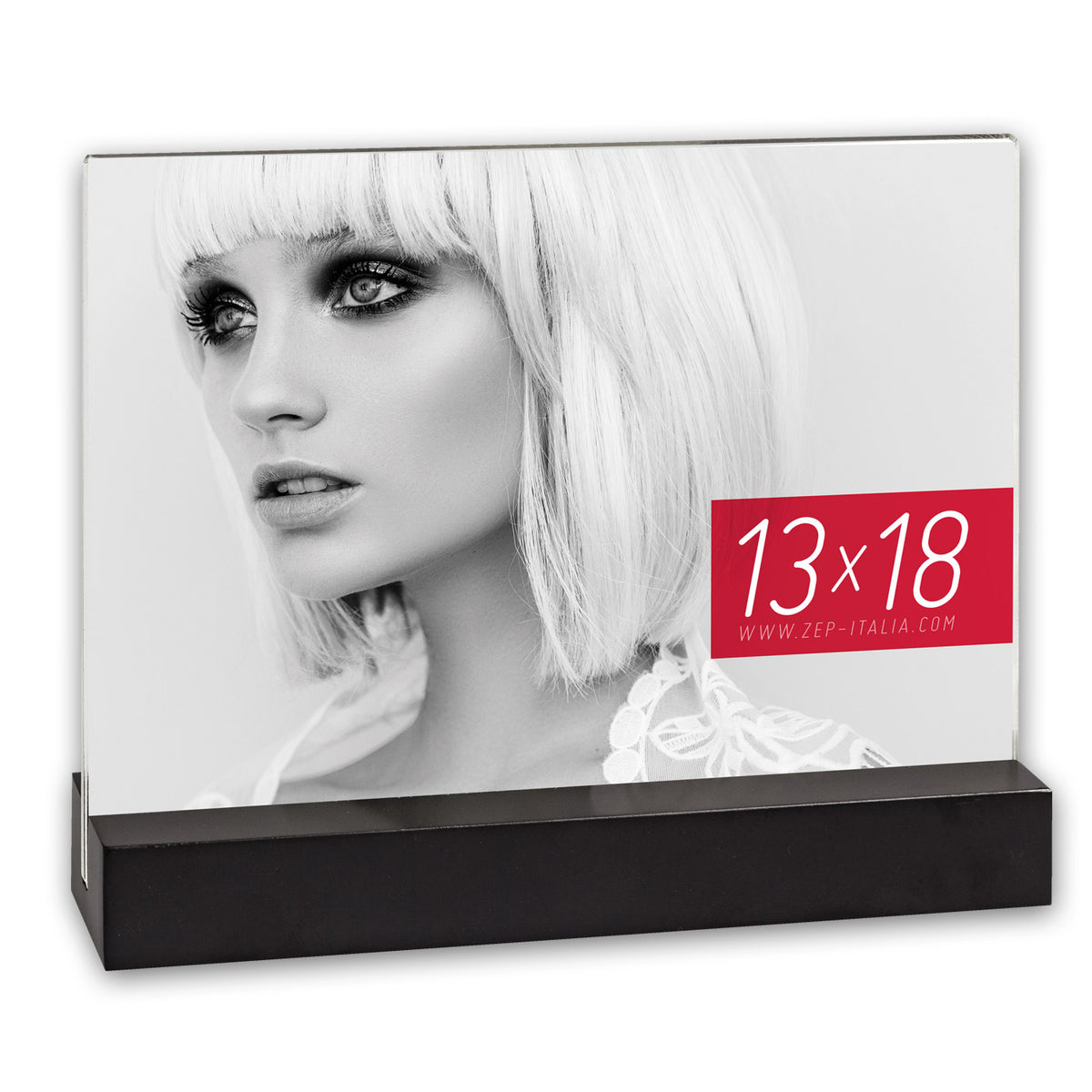 Zep Bilderrahmen Acryl AQ746B Dresda Black 10x15 cm