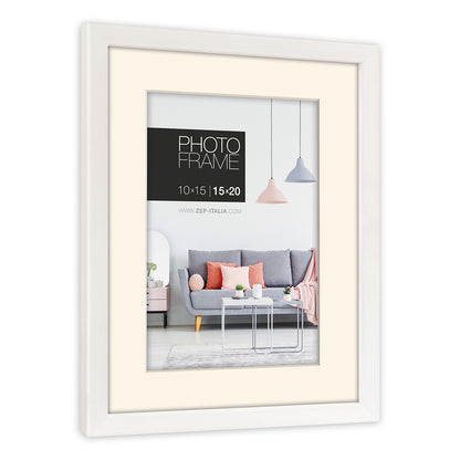 Zep Bilderrahmen NP46W Edison White 10x15 cm