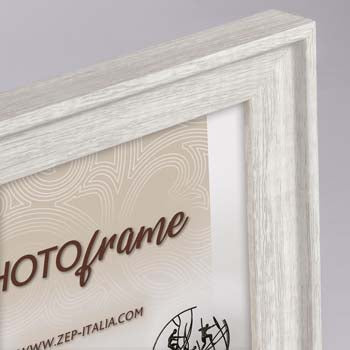 Zep Bilderrahmen RT557W Torino White 13x18 cm — 2