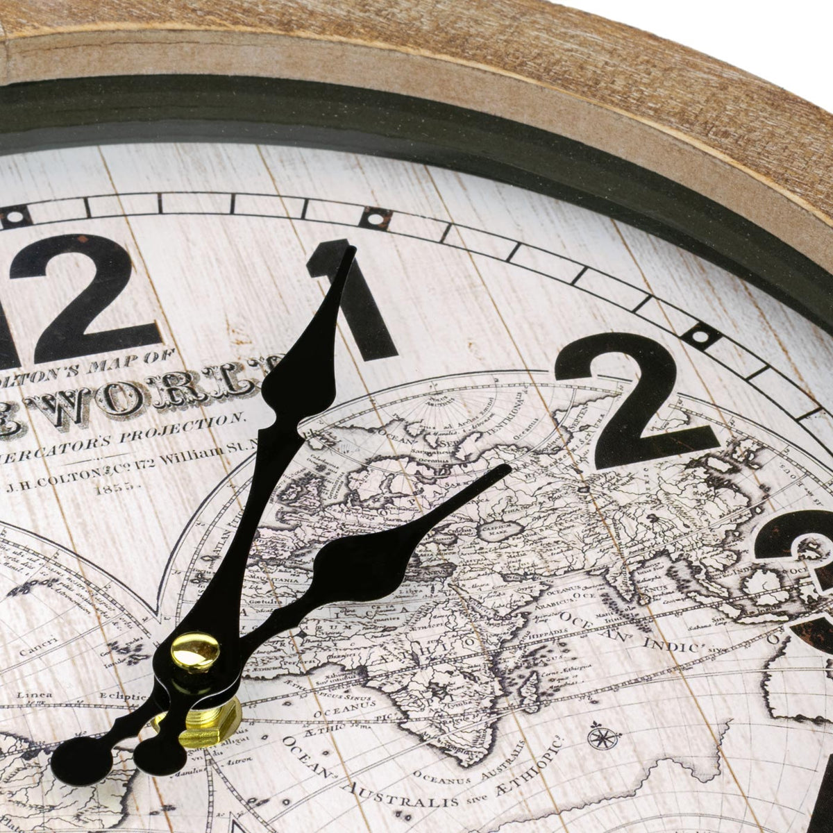 Zep Wall Art Uhr Yvonne HHC535 30x6,5 cm — 3