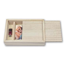 Zep Bilderrahmen Aufbewahrungsbox Braun USB CX7568 für Foto 15x20 cm — 2