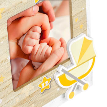 Baby Multi Bilderrahmen VG626 Antonio 12x6x6 cm — 6