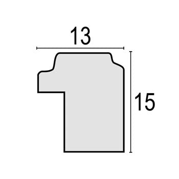 Zep Bilderrahmen WD574W Bensen White 13x18 cm — 7