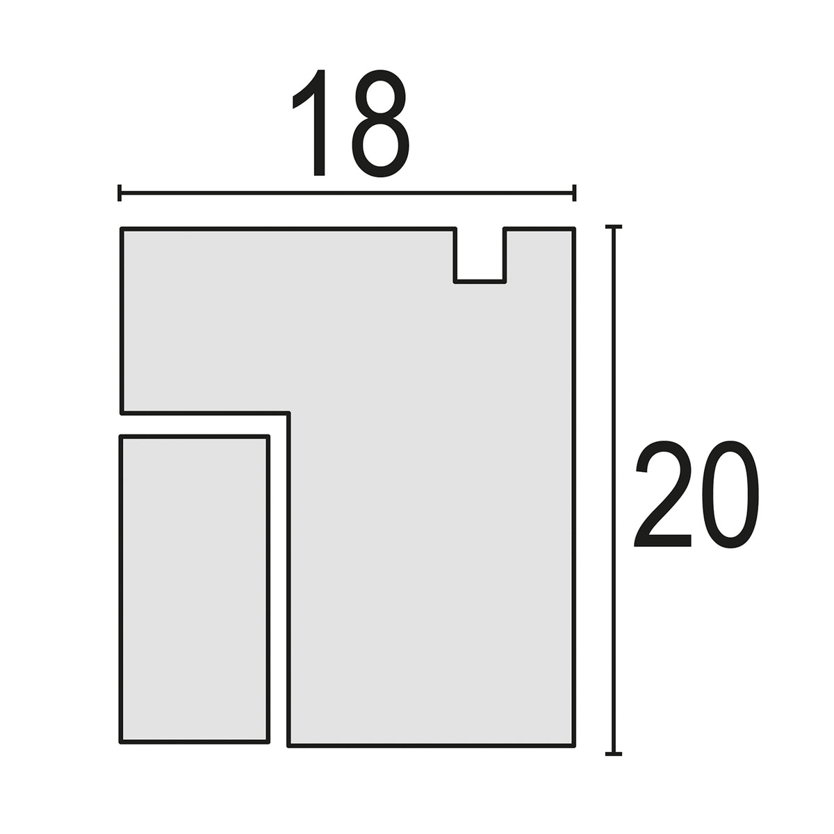 Zep Bilderrahmen RZ318W Roma White 13x18 18x24 cm — 7
