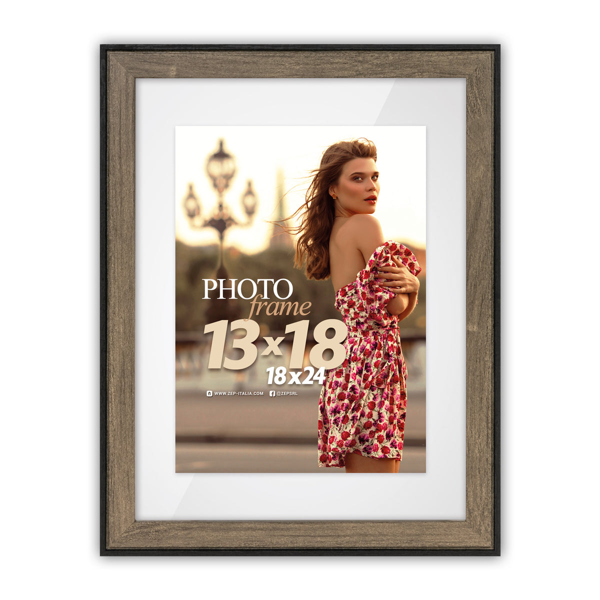 Zep Bilderrahmen RZ223B Roma Brown 15x20 20x30 cm