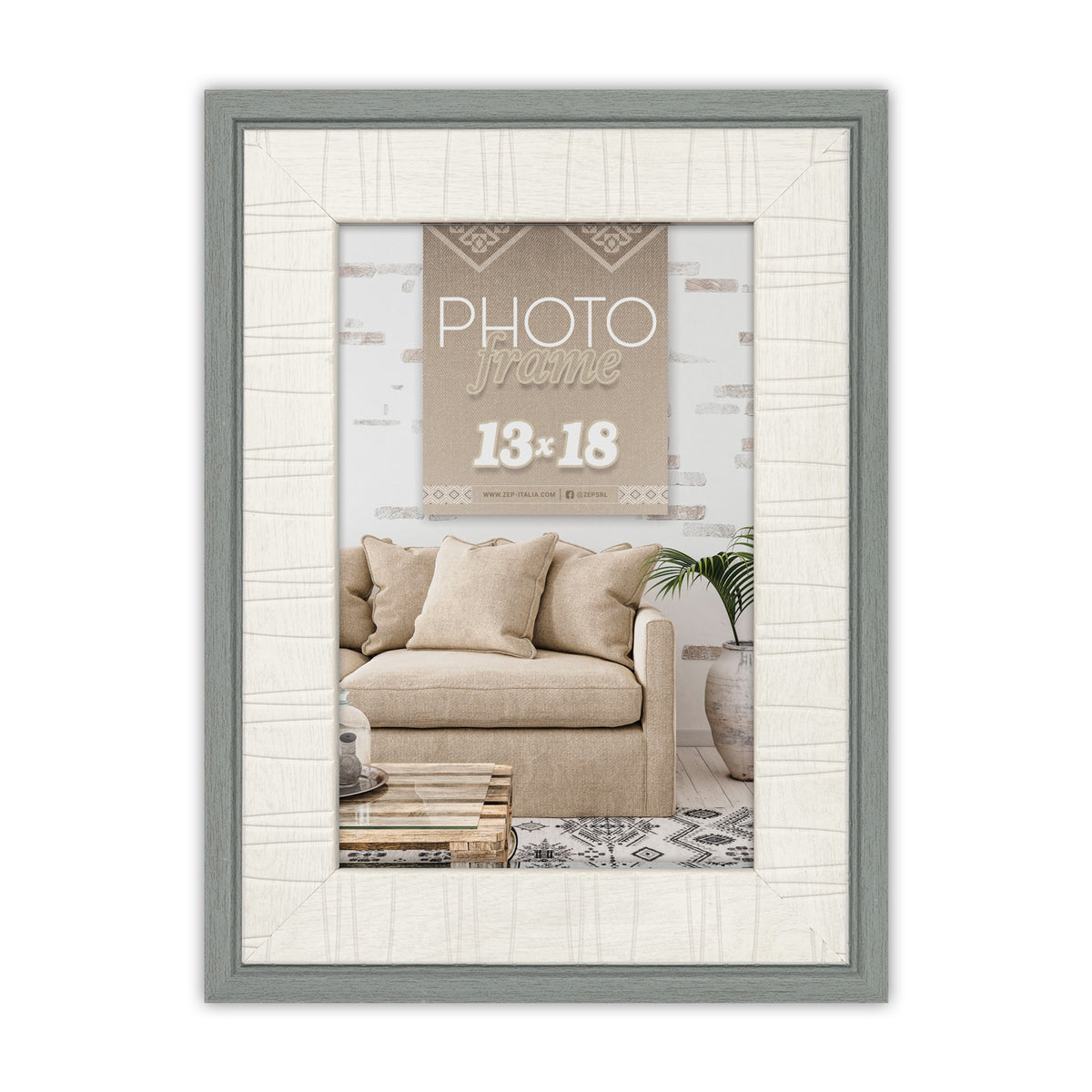 Zep Bilderrahmen WE757 Ischia Grey 13x18 cm