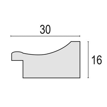 Zep Bilderrahmen TG357B Arles Brown 13x18 cm — 6