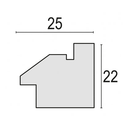 Zep Bilderrahmen BG646C Bologna Cream 10x15 cm — 2