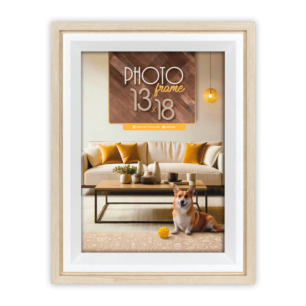Zep Bilderrahmen BG668C Bologna Cream 15x20 cm