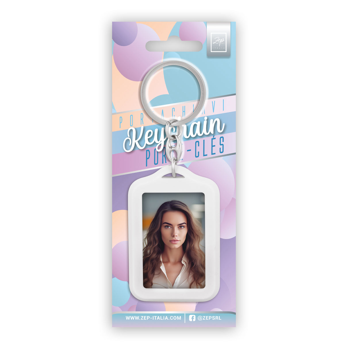 Zep AR7W Photo keychain 3,5x4,5 cm — 2