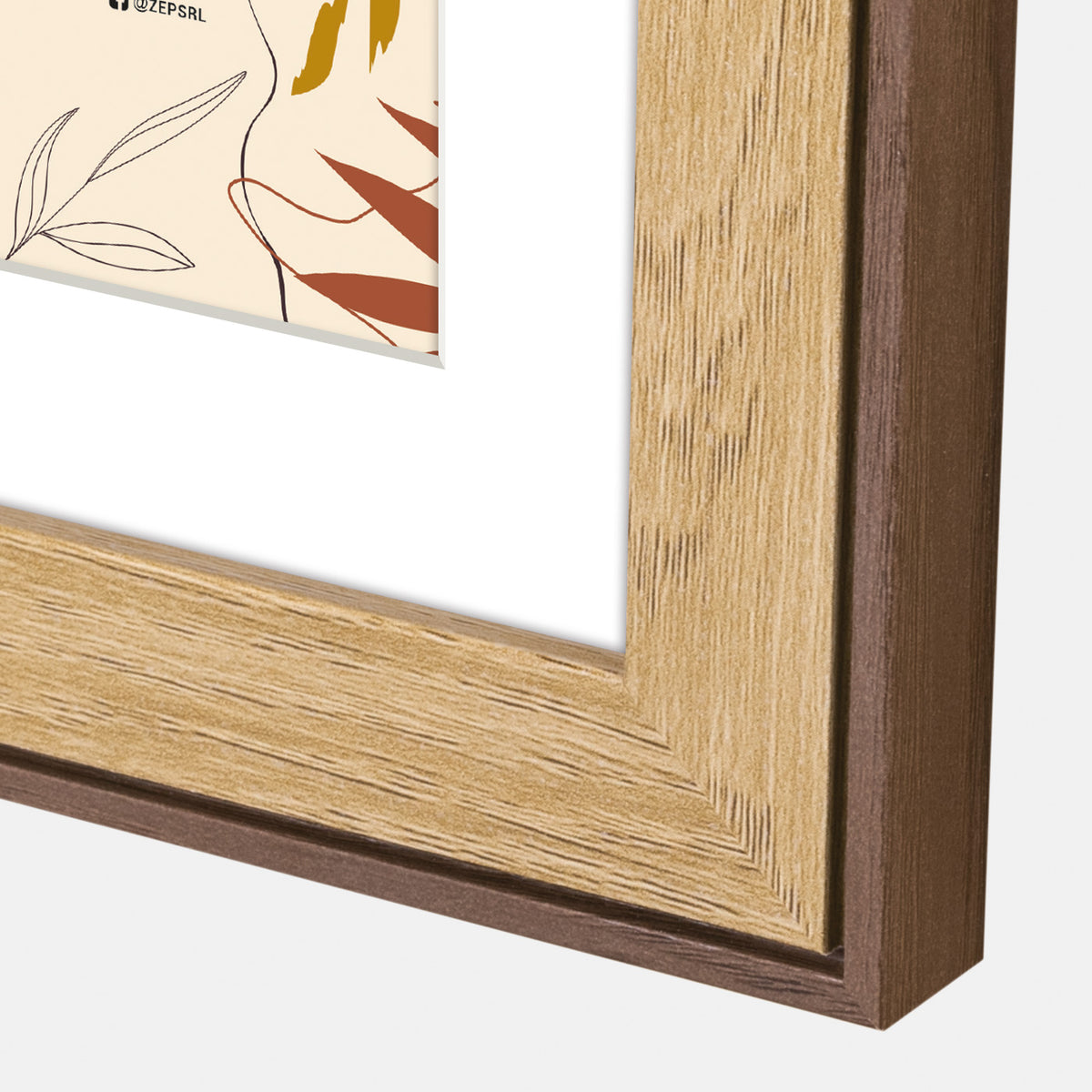 Zep Bilderrahmen YH473 Lugo 4Q 4x10x15 (34x34) cm — 3