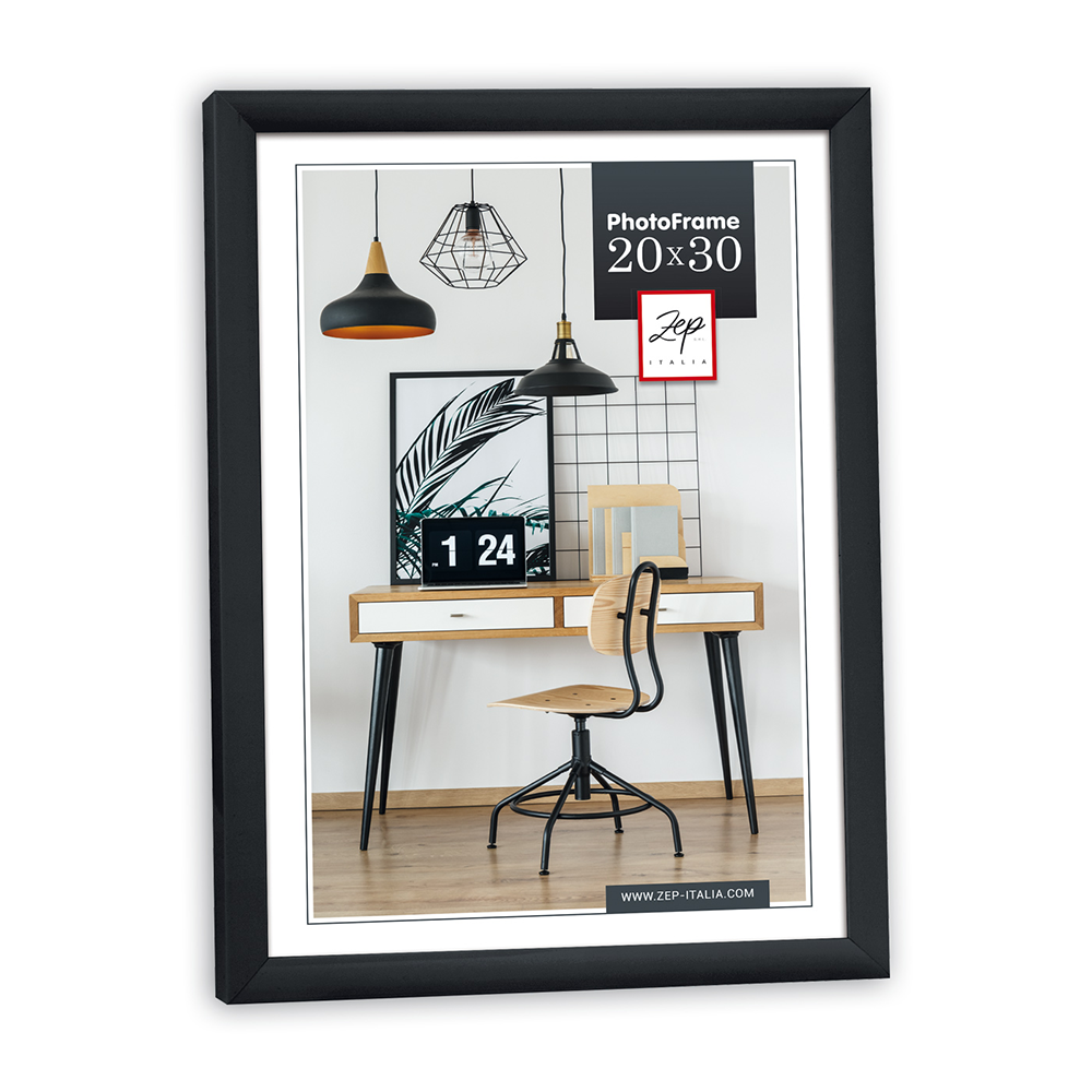 Zep Bilderrahmen KB7 Schwarz 40x50 cm