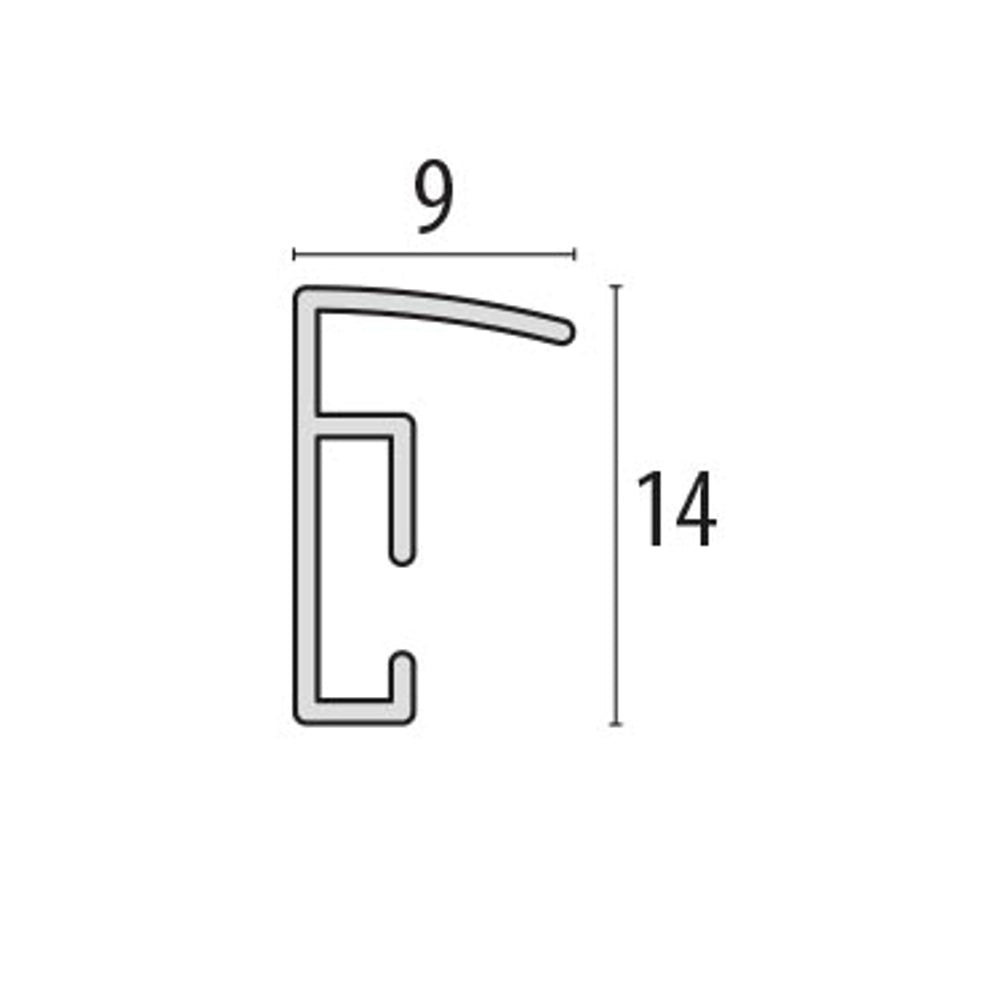 Zep Bilderrahmen KL6 Silver 30x45 cm — 2