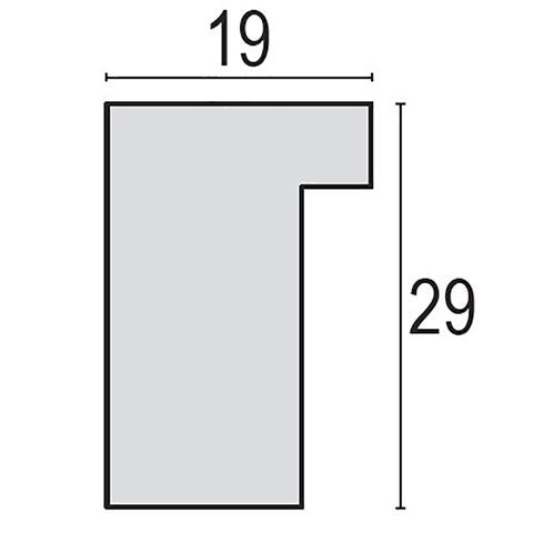 Zep Bilderrahmen V5934B Niki Black 20x30 / 30x40 cm — 3