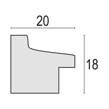 Zep Bilderrahmen RT234L Torino Black 30x40 cm — 4