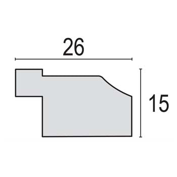 Zep Bilderrahmen LF635B Perugia Brown 30x45 cm — 2